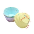 thumbnail image 3 of Silicone Baking Cups Muffin Baking Mould for 20 Pack Silicone Muffin Cup and Small Cake Cup Silicone Muffin Cups for Baking Square Silicone Baking Cups, 3 of 5