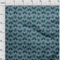 thumbnail image 2 of oneOone Viscose Jersey Fabric Leaves & Floral Block Decor Fabric Printed BTY 60 Inch Wide, 2 of 5