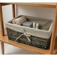 thumbnail image 3 of Hometrends Maize Rope Woven Basket with Liner, 3 of 5