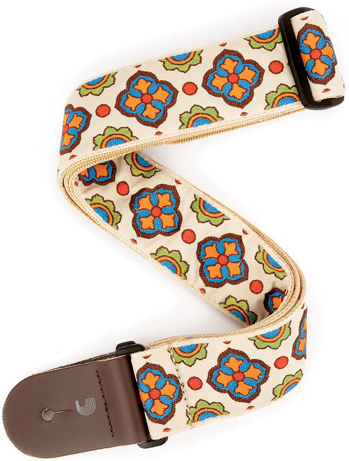 Planet Waves D'Addario T20S1503 Latin Tile Art Guitar Strap, Traditional