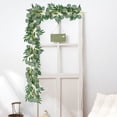 thumbnail image 4 of WRKEKC Clearance Simulated Willows Leaf Eucalyptuss Rattan Artificial Round Apples Leaf Ivy Wedding Party Decoration Eucalyptuss Leaf Rattan, 4 of 6