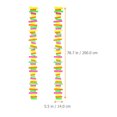 thumbnail image 2 of UPGRATOR 2Pcs Yellow and Streamers for Neon Party and Black Light Party Decorations, 2 of 7