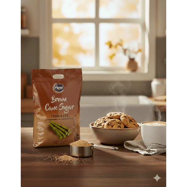Heer Brown Cane Sugar - Turbinado, 8lbs - Walmart.ca