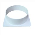 thumbnail image 1 of Bgsha Air Vent Duct Connector Flange Straight Ventilation Pipe Plastic Ducting Tools, 1 of 9