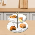 thumbnail image 4 of GFHFHITJ Plasticmulti Tier Cake Stand Multi-layer Fruit Cake Candy Tray Foreground Placed Snacks Snacks Living Room Coffee Table Household, 4 of 6