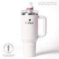 thumbnail image 2 of Cirkul 40oz All-Day StrawSip™ Tumbler, Cherry Blossom (Light Pink)., 2 of 14