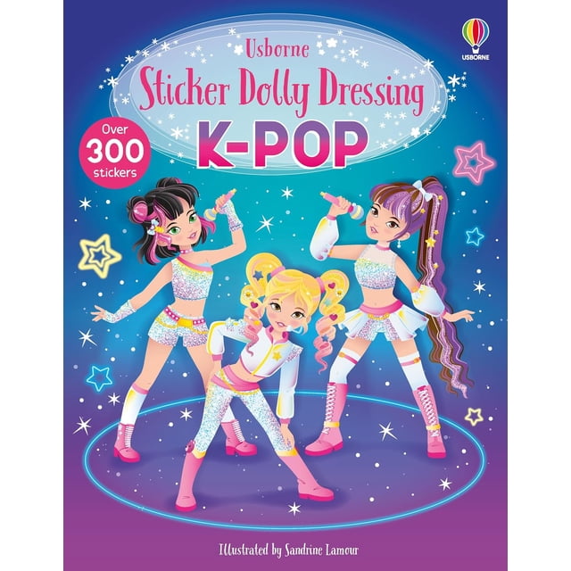 New And Trending : Sticker Dolly Dressing K-Pop By Lesley Sims