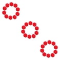 thumbnail image 3 of relayinert Lot de 10 Balles d'Eau pour Enfants Réutilisables Jeu Jouets pour Enfants Chaussettes Absorbantes Interactives Rebondissantes Jouet Parent-Enfant Rouge 3 Pcs, 3 of 6