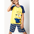 thumbnail image 1 of Minion Pajama 2-piece Set - Short Sleeve - Boy 2T To 14, 1 of 4
