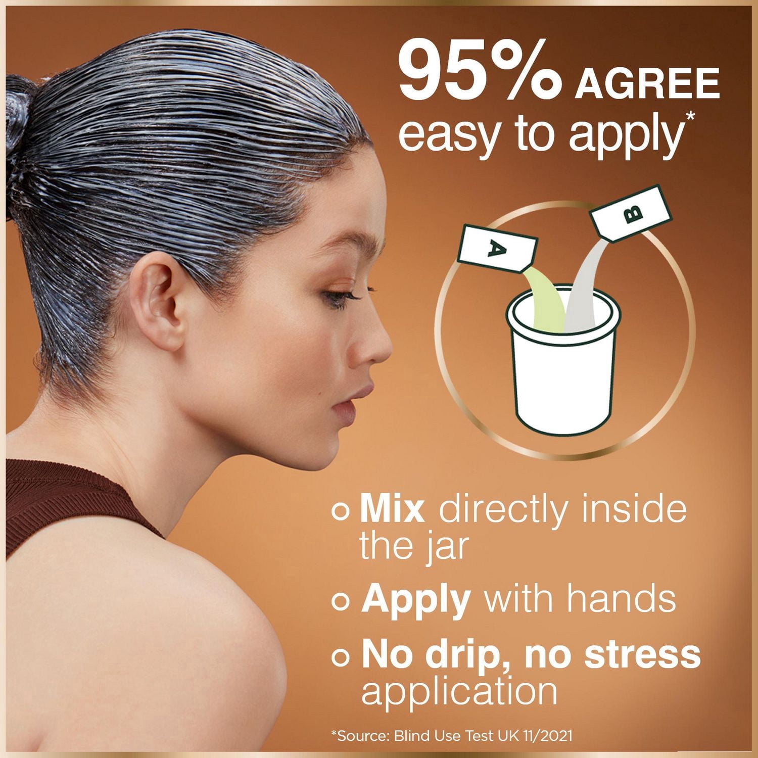 Garnier GOOD, Coloration Permanente, 100% Couverture du Gris, Sans Ammoniaque, 1 unité