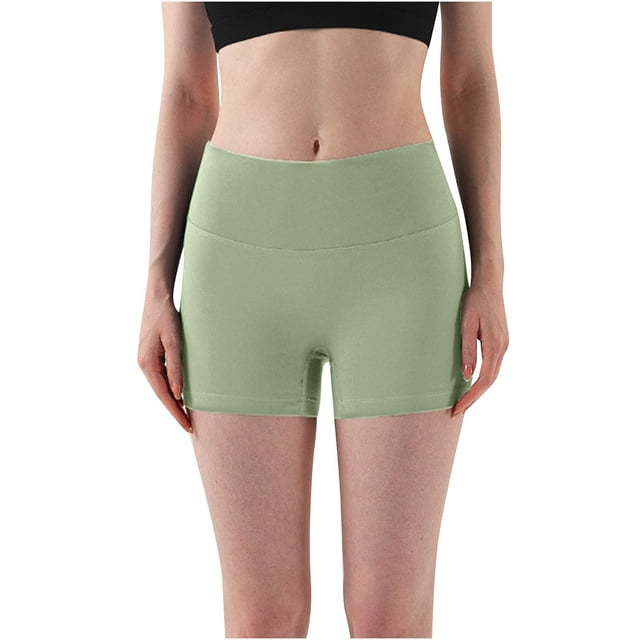 Timegard Culottes pour Femmes Taille Haute Extensibles Mini-Vélo Entraînement Shorts Extensibles Culottes sous-Vêtements Respirants