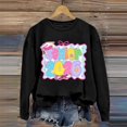 thumbnail image 2 of Zhanying Sweatshirt for Women Crew Neck Workout Pullover Relaxed Fit Long Sleeve Fall Tops Sweaters Basic Tees, 2 of 6