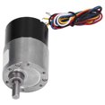 thumbnail image 4 of Moteur à Engrenages Réduction de Vitesse Brushless D Arbre Faible Bruit CW CCW Rotation Motoréducteur DC12V66RPM, 4 of 14