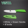 thumbnail image 4 of Ceramic Knives Complete Kitchen Unit,3 4 5 6inch Chef Knife Utility Fruit Slicing Peeler with Sheath White Blade, 4 of 5