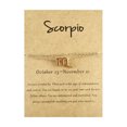 thumbnail image 1 of EGNMCR Twelve Constellation Anklet Alloy 12 Constellation Card Anklet a Anklet, 1 of 1