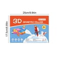 thumbnail image 3 of Apmemiss Clearance Geometry Puzzle Toys DIY Stickers Early Education Focus On Manual Training Enlightenment, 3 of 6