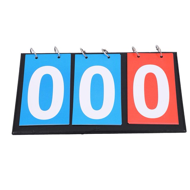 Yosoo Tableau d'Affichage Sportif Portable à 2/3/4 Chiffres, Compteur de Pointage pour Tennis de Table et Basketball, Tableau d'Affichage de Basketball, Tableau d'Affichage Portable
