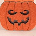thumbnail image 5 of Halloween Jack-o‘-lantern Portable Pumpkin Bucket Covered Candy Jar Luminous, 5 of 5