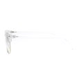 thumbnail image 4 of SA106 Clear Frame Half Horn Rim Poindexter Nerdy Eye Glasses, 4 of 4