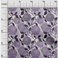 thumbnail image 2 of oneOone Rayon Purple Fabric Floral Retro Sewing Craft Projects Fabric Prints By Yard 56 Inch Wide, 2 of 5