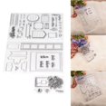 thumbnail image 4 of Timbres Décoratifs, Pratiques Durables Réutilisables Transparents pour Cartes de Vœux, 4 of 8