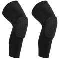 thumbnail image 1 of JHIJHOO Basketball Knee Pads Volleyball Kneepad Honeycomb Crashproof Antislip Leg Sleeve Protective Pad Support Guard Padded Compression Wear - 2 PCS, 1 of 6