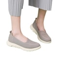 thumbnail image 1 of Orthopedic Slip on Walking Shoes for Women Spring Fall Lightweight Breathable Arch Support Platform Wedges Non Slip Work Loafers, 1 of 6