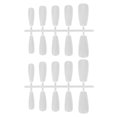 thumbnail image 1 of Clear Coffin Fake Nail Tips,100Pcs Long Frosted False Nail,Matte  Full Cover Artificial Nails For DIY Nail Art, 1 of 8