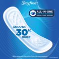 thumbnail image 4 of Stayfree Maxi Serviettes Régulières pour Femmes, Sans Ailes, Protection et Absorption Fiables pour les Règles Féminines, 66 Unités, 4 of 4