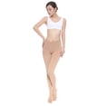 thumbnail image 2 of Compression Pantyhose, Graduated Support Compression Tights, Varicose Veins Compression Stockings for Circulation. Naked exposed toe XXL, 2 of 6