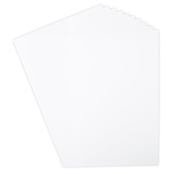 Sizzix Surfacez Smooth Cardstock 270gms 8.25"X11.75" 60/Pkg-White - 665990