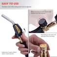 thumbnail image 3 of Propane Torch Hand Hose, Mapp Gas Torch,Welding Torch,Hose Length 1.5M/60 Maximum Operating Temperature 1900?/3600?-with, 3 of 8