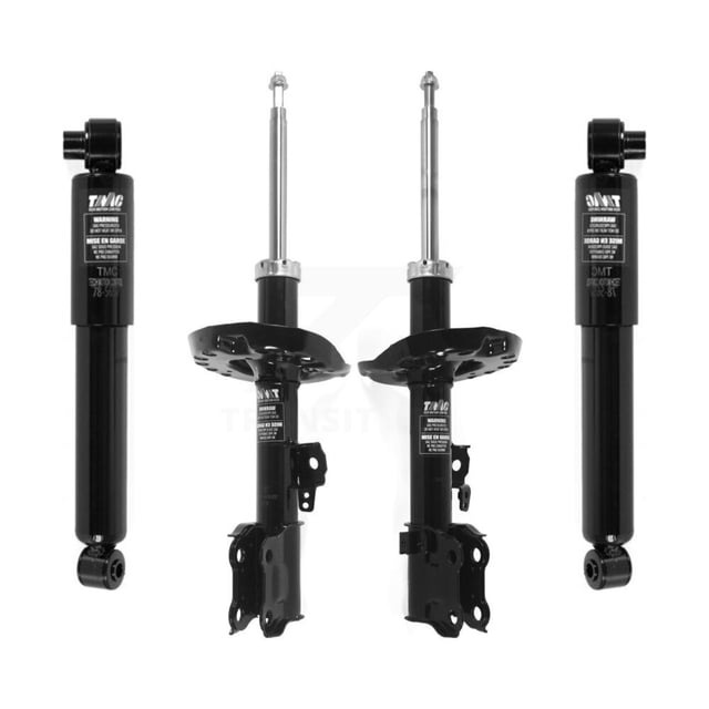 TMC Front Rear Suspension Struts and Shock Absorbers Kit for Car 2010-2013 Kia Soul - Left Right Side (Driver Passenger) K78-101014