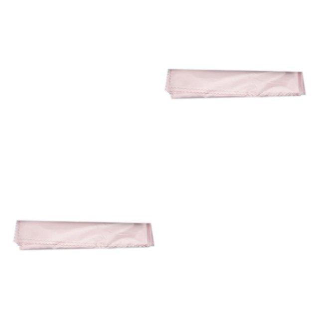 crativent Microfiber Glasses Cloth Water Absorption Eyeglasses Sunglasses Lens Dust Stain Remover Computer Tablet Screen Cleaning Pink 2Set