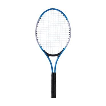 jinwen Raquette de Tennis Seulement Portable Prise Antidérapante Cordons en Nylon pour Parc Plage Jardin Enfants Bleu