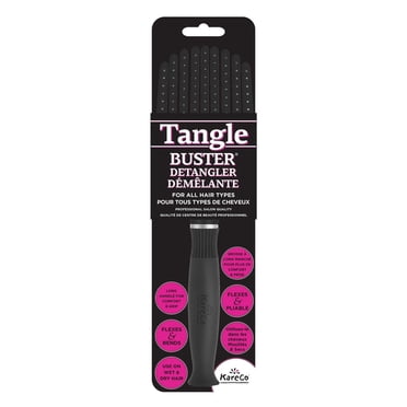 KareCo Tangle Buster Detangler- Black