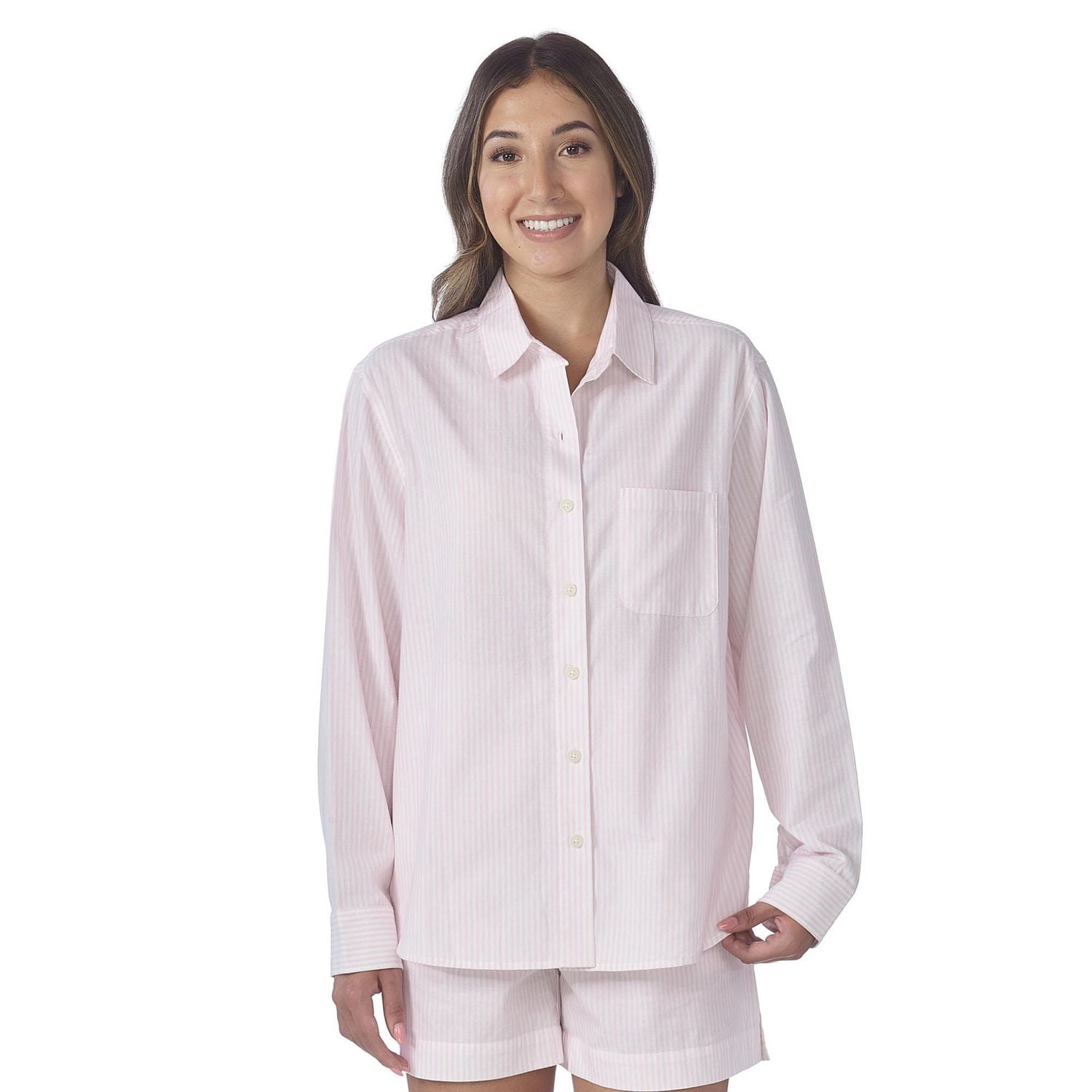 Secret vêtements de nuit Chemise classique oversize en popeline