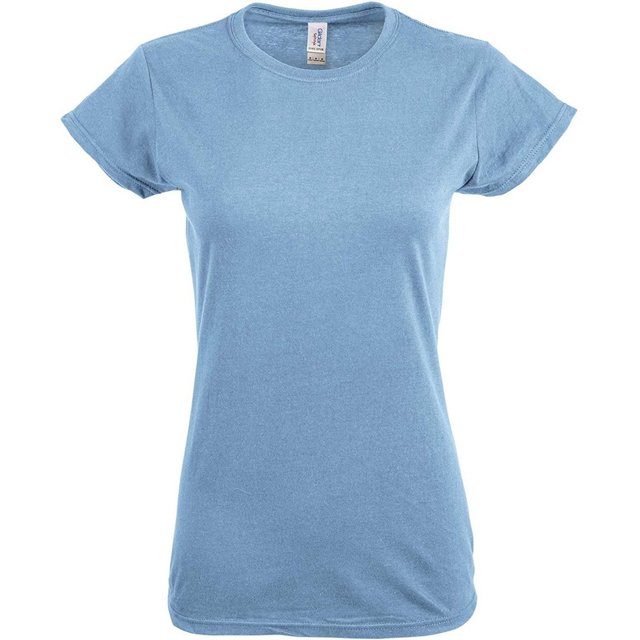 Gildan T-Shirt Mi-Poids Softstyle pour Femmes