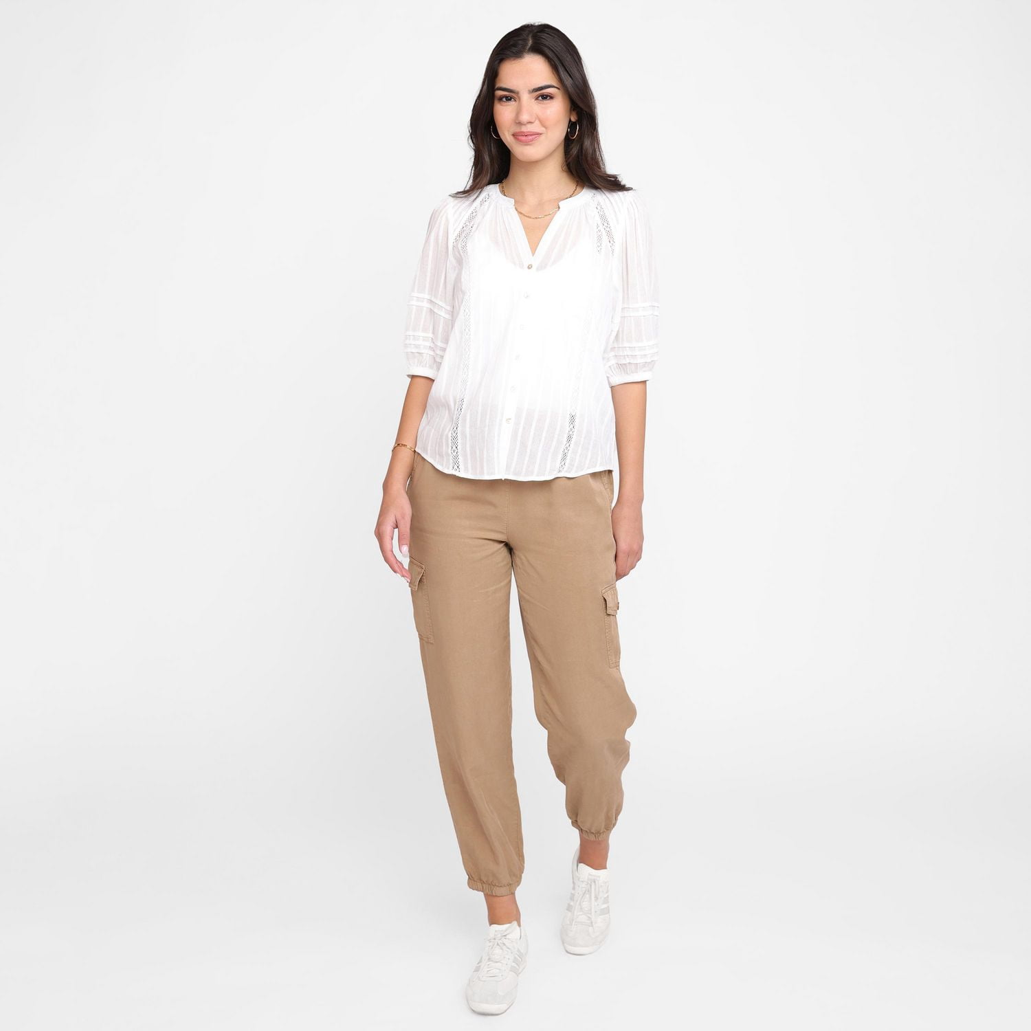 Devoted Femme, Pantalon de jogging en Tencel Tailles TP à TG