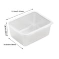 thumbnail image 3 of Stainless Steel Food Storage Containers With Lids Airtight Preservation Boxes For Refrigerator Picnic BBQ Multipurpose Trays 1pc Storage Container Meal Prep Containers with Lids 4 Cup Glass Storage, 3 of 4