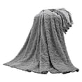 thumbnail image 2 of Meitianfacai 70*100cm Super Soft Warm Solid Warm Micro Plush Fleece Blanket Throw Rug Sofa Bedding, 2 of 4