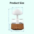 thumbnail image 1 of Rain Cloud Humidifier Water Drip with Adjustable LED Lights Remote Control Cool Mist Essential Oil Diffuser 450ml Rain Sounds Air Humidifiers with White Noise for Bedroom Desk Bedside Sleepi, 1 of 7
