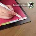 thumbnail image 3 of KEINXS 6 Tab Dividers for 3 Ring Binder Colorful Binder Dividers with Tabs 3 Ring Page Folder Dividers Plastic Tabbed File Dividers with Tabs Three Ring Binder Index Dividers, 3 of 8