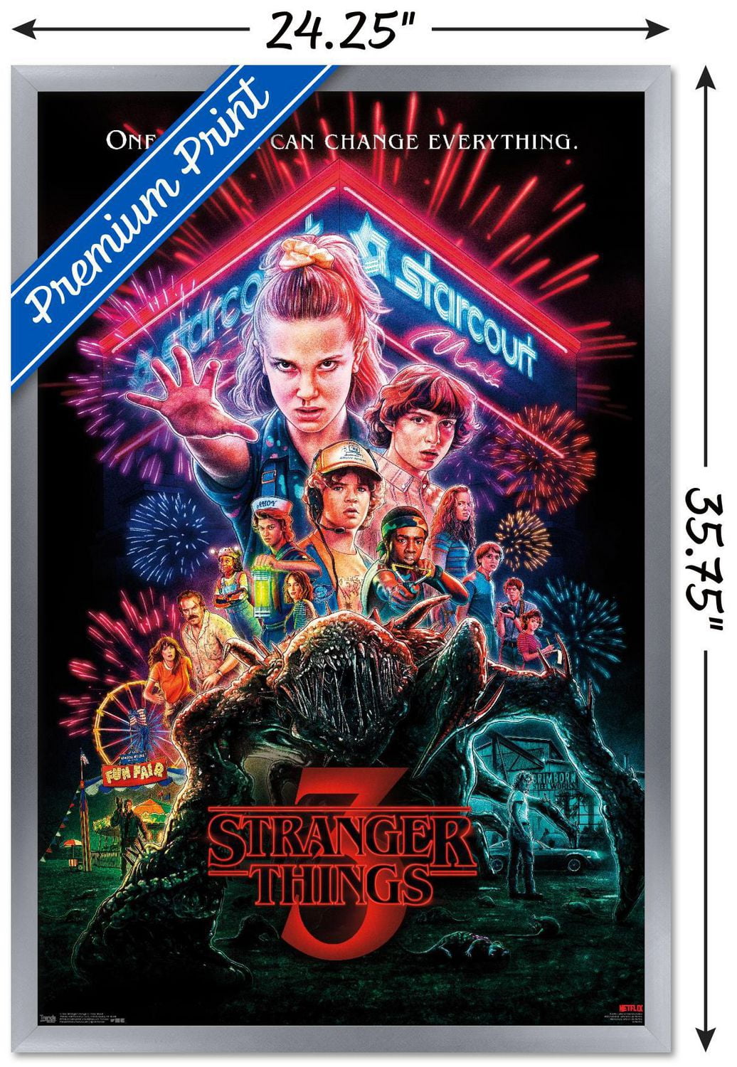 Netflix Stranger Things : Saison 3 - Une feuille
