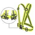 thumbnail image 2 of HANCELANT 2 Piece Adjustable Safety Security High Visibility Reflective Vest Gear Stripes Jacket, 2 of 6