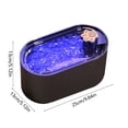 thumbnail image 3 of Lksixu Pet Supplies Pet Drinking 3L Automatic Pet Drinking With LED Light Silent Pet Drinking Bowl For Cats And Small Dogs With Filter for Small Dogs and Cats, 3 of 6