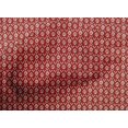 thumbnail image 4 of oneOone Tissu Popeline de Coton Rouge Géométrique Bandhani Matériel de Robe Tissu Imprimé Tissu au Mètre 42 Pouces de Large, 4 of 4