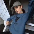 thumbnail image 2 of Hang Loose - Boom Shaka Laka - Van Isle Surfer Design - Unisex Sweatshirt, 2 of 5