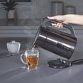 thumbnail image 2 of Hamilton Beach Digital Temperature-Control Electric Kettle, Double-Wall Stainless Steel, 1.7L, 1500 Watts, Black, 40851, 2 of 7