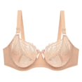 thumbnail image 1 of MesaSe Women‘s Plus Size Signature Lace Unlined Underwire Bra with Added Support, 1 of 7